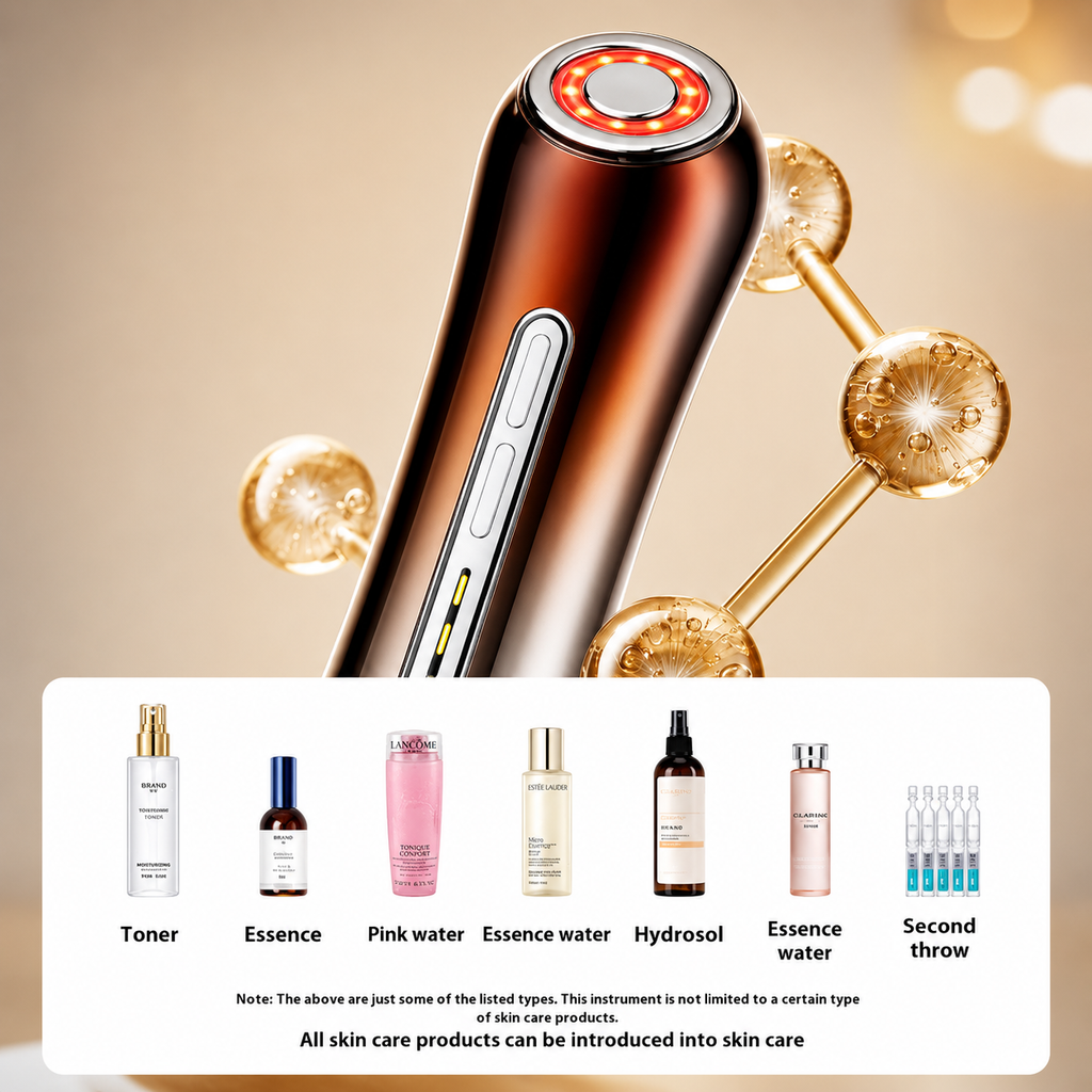 Ems Microcurrent Face Beauty Home Use Beauty Device Micro Current Face Lift Microcurrent Facial Toning Device